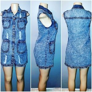 DENIM DRESS